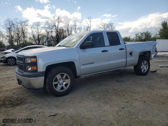 2014 Chevrolet Silverado 1500 Work Truck with VIN 1GCRCPEH6EZ373262, listed as a Copart auction lot 52941865 with 107,164 mi miles and Salvage Title. Bid and sale history available at carsss.com. Image 1.