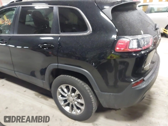 2019 Jeep Cherokee Latitude Plus with VIN 1C4PJMLB7KD193212, listed as a IAAI auction lot 41140326 with 75,360 mi miles. Bid and sale history available at carsss.com. Image 3.