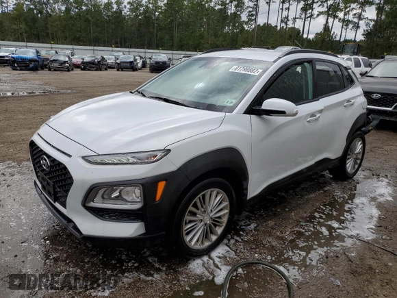 2020 Hyundai Kona SEL with VIN KM8K2CAA0LU584615, listed as a Copart auction lot 61799882 with 32,206 mi miles. Bid and sale history available at carsss.com. Image 2.
