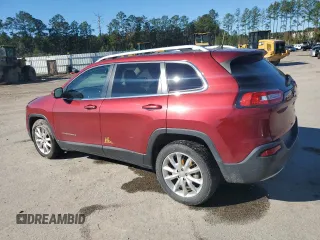 2017 Jeep Cherokee Limited with VIN 1C4PJLDB6HW518129, listed as a Copart auction lot 81002474 with 80,820 mi miles and Salvage title. Bid and sale history available at DreamBid. Image 2.