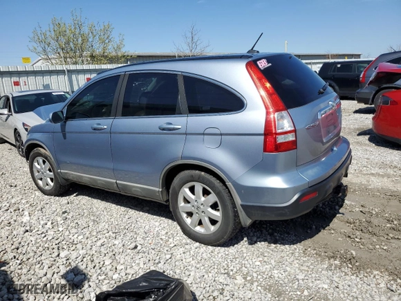 2009 Honda CR-V EX-L with VIN 5J6RE487X9L052596, listed as a Copart auction lot 52109765 with 0 mi miles and Salvage Title. Bid and sale history available at carsss.com. Image 2.