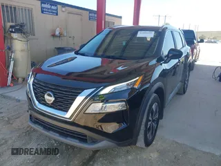 2023 Nissan Rogue SV with VIN 5N1BT3BB1PC740015, listed as a IAAI auction lot 42006699 with 43,722 mi miles. Bid and sale history available at carsss.com. Image 18.