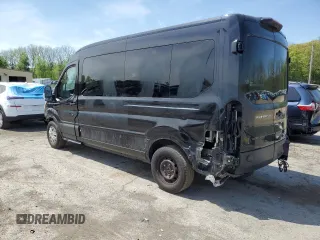 2020 Ford Transit Passenger XL with VIN 1FBAX2C85LKA07259, listed as a Copart auction lot 54928325 with 114,482 mi miles and Salvage title. Bid and sale history available at DreamBid. Image 2.