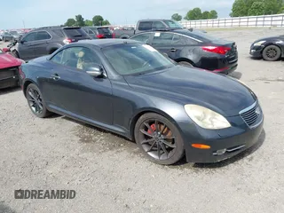 2006 Lexus SC 430 z VIN JTHFN48YX69010065, wystawiony jako IAAI lot #42530910 z przebiegiem 139 248 mil mil oraz . Historia ofert i sprzedaży dostępna na DreamBid. Obrazek 1.