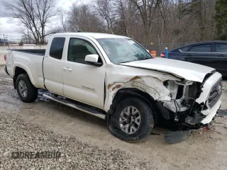 2016 Toyota Tacoma SR z VIN 5TFSX5EN5GX046219, wystawiony jako Copart lot #47648335 z przebiegiem 17 183 mil mil oraz Szkoda całkowita • Salvage title. Historia ofert i sprzedaży dostępna na DreamBid. Obrazek 4.