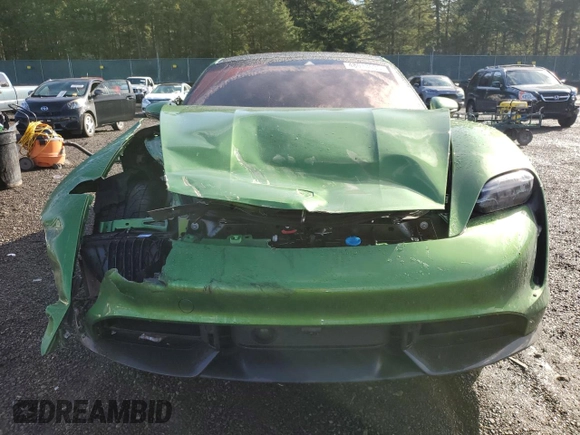 2020 Porsche Taycan Turbo with VIN WP0AC2Y10LSA72168, listed as a Copart auction lot 48013535 with 31,872 mi miles and Salvage title. Bid and sale history available at DreamBid. Image 5.