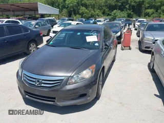 2011 Honda Accord EX-L with VIN 1HGCP3F8XBA030192, listed as a IAAI auction lot 42847430 with Not provided miles and . Bid and sale history available at DreamBid. Image 6.