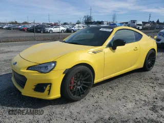 2017 Subaru BRZ Limited with VIN JF1ZCAC14H9601577, listed as a Copart auction lot 50270595 with 80,768 mi miles and Salvage title. Bid and sale history available at DreamBid. Image 1.