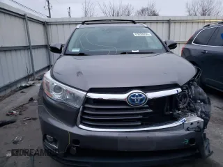 2016 Toyota Highlander Hybrid Limited with VIN 5TDDCRFH9GS020541, listed as a Copart auction lot 83858094 with 78,115 mi miles and Salvage Title. Bid and sale history available at carsss.com. Image 5.