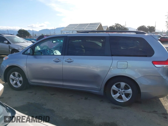 2012 Toyota Sienna LE AAS with VIN 5TDKK3DC6CS232922, listed as a IAAI auction lot 41913060 with 78,709 mi miles and . Bid and sale history available at DreamBid. Image 14.