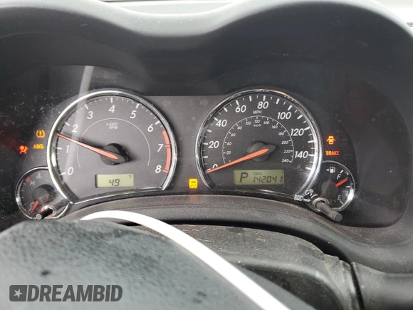 2013 Toyota Corolla L with VIN 5YFBU4EE0DP152705, listed as a Copart auction lot 51312355 with 142,041 mi miles and Salvage Title. Bid and sale history available at carsss.com. Image 9.