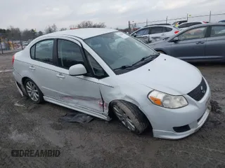 2010 Suzuki SX4 with VIN JS2YC5A43A6300225, listed as a IAAI auction lot 41654094 with 60,098 mi miles and . Bid and sale history available at DreamBid. Image 1.