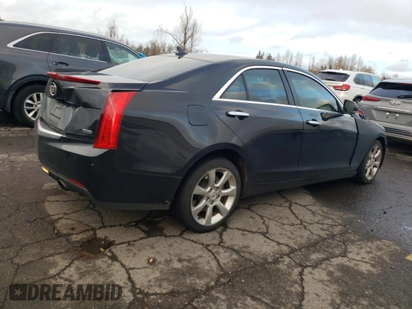 2013 Cadillac ATS Luxury with VIN 1G6AH5R36D0140439, listed as a Copart auction lot 85377064 with 169,253 mi miles and Salvage Title. Bid and sale history available at carsss.com. Image 3.