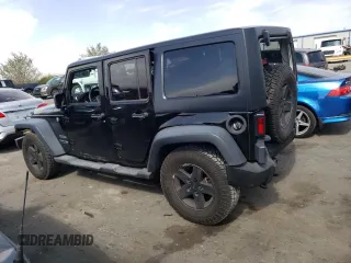 2018 Jeep Wrangler JK Unlimited Sport S with VIN 1C4BJWDG9JL812395, listed as a Copart auction lot 76397134 with 64,866 mi miles and Salvage Title. Bid and sale history available at carsss.com. Image 2.