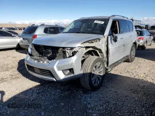 2018 Nissan Armada SL z VIN JN8AY2NC2J9556940, wystawiony jako Copart lot #85341904 z przebiegiem 133 725 mil mil oraz Szkoda całkowita • Salvage title. Historia ofert i sprzedaży dostępna na DreamBid. Obrazek 1.