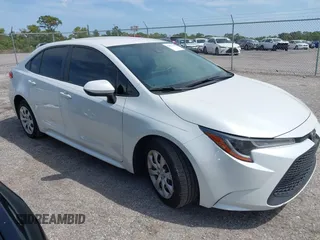 2022 Toyota Corolla LE with VIN JTDEPMAE5NJ193329, listed as a IAAI auction lot 42073633 with 48,508 mi miles and . Bid and sale history available at DreamBid. Image 1.