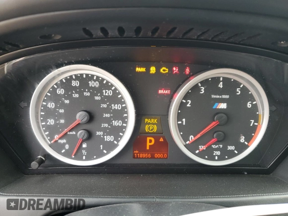 2010 BMW X5 M with VIN 5YMGY0C55ALK25665, listed as a Copart auction lot 82820384 with 118,956 mi miles and Salvage Title. Bid and sale history available at carsss.com. Image 9.