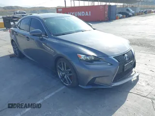 2016 Lexus IS 200t with VIN JTHBA1D27G5023567, listed as a IAAI auction lot 41347193 with Not Provided miles and . Bid and sale history available at DreamBid. Image 1.
