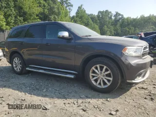 2015 Dodge Durango SXT with VIN 1C4RDHAG5FC153535, listed as a Copart auction lot 60760445 with 165,986 mi miles and Clean title. Bid and sale history available at DreamBid. Image 4.