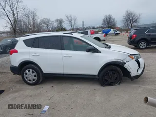 2013 Toyota RAV4 LE with VIN 2T3ZFREV3DW007993, listed as a IAAI auction lot 41892466 with 112,283 mi miles. Bid and sale history available at carsss.com. Image 13.