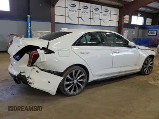 2022 Cadillac CT4-V z VIN 1G6DH5RL5N0115708, wystawiony jako Copart lot #47453785 z przebiegiem 47 152 mil mil oraz Tytuł czysty. Historia ofert i sprzedaży dostępna na DreamBid. Obrazek 3.