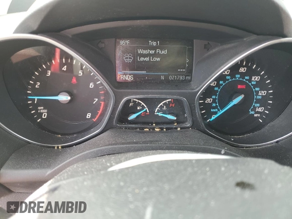 2016 Ford Escape Titanium with VIN 1FMCU0JX8GUB05333, listed as a Copart auction lot 54768205 with 71,793 mi miles and Clean Title. Bid and sale history available at carsss.com. Image 9.