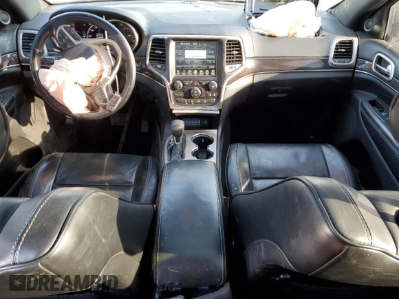 2017 Jeep Grand Cherokee Overland with VIN 1C4RJFCT7HC696007, listed as a Copart auction lot 48055755 with 150,601 mi miles and Non Repairable. Bid and sale history available at carsss.com. Image 8.