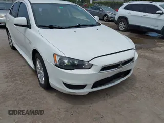 2012 Mitsubishi Lancer ES with VIN JA32U2FU5CU029556, listed as a IAAI auction lot 42104297 with 111,821 mi miles. Bid and sale history available at carsss.com. Image 1.