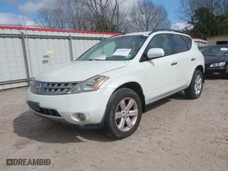 2007 Nissan Murano SL with VIN JN8AZ08T87W519155, listed as a IAAI auction lot 41504877 with 128,093 mi miles. Bid and sale history available at carsss.com. Image 2.
