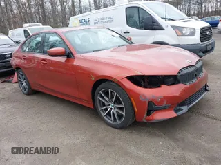 2022 BMW 3 Series 330i xDrive with VIN 3MW5R7J08N8C69862, listed as a IAAI auction lot 41695326 with 56,724 mi miles. Bid and sale history available at carsss.com. Image 1.