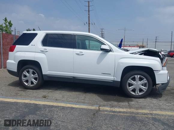 2017 GMC Terrain SLE with VIN 2GKALMEK2H6318433, listed as a IAAI auction lot 42174009 with 187,538 mi miles. Bid and sale history available at carsss.com. Image 13.