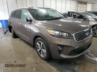 2019 Kia Sorento EX with VIN 5XYPH4A54KG506078, listed as a Copart auction lot 47638125 with 33,485 mi miles and Salvage Title. Bid and sale history available at DreamBid. Image 4.