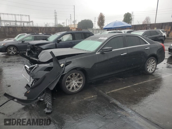2015 Cadillac CTS Luxury RWD with VIN 1G6AR5SX4F0112846, listed as a Copart auction lot 86816684 with 86,025 mi miles and Salvage Title. Bid and sale history available at DreamBid. Image 1.