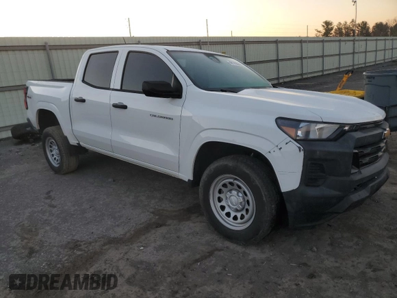 2023 Chevrolet Colorado 4WD Work Truck z VIN 1GCGTBEC9P1146339, wystawiony jako Copart lot #48175095 z przebiegiem 44 478 mil mil oraz Szkoda całkowita • Salvage title. Historia ofert i sprzedaży dostępna na DreamBid. Obrazek 4.