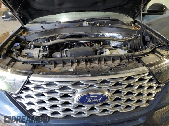 2020 Ford Explorer Platinum с VIN 1FM5K8HC8LGA89398, выставлен на аукционе Copart как лот 62189925 с пробегом 34 082 миль миль и Списание • Salvage title. История ставок и продаж доступна на DreamBid. Изображение 12.