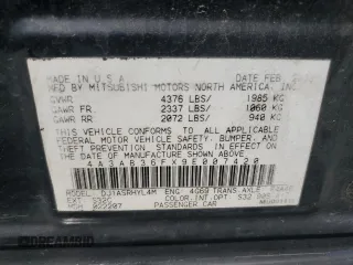 2009 Mitsubishi Galant ES with VIN 4A3AB36FX9E007420, listed as a Copart auction lot 50624855 with 253,584 mi miles and Salvage Title. Bid and sale history available at carsss.com. Image 14.