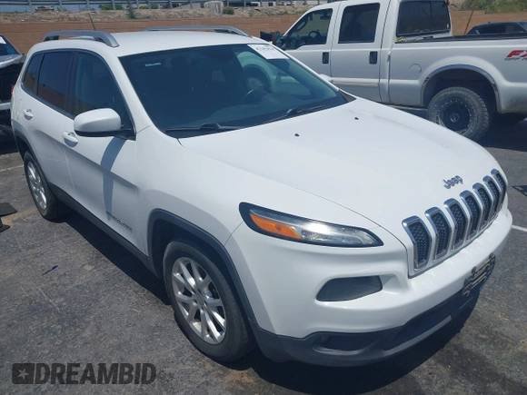 2015 Jeep Cherokee Latitude with VIN 1C4PJLCB7FW790865, listed as a IAAI auction lot 42182034 with 161,642 mi miles and . Bid and sale history available at carsss.com. Image 1.