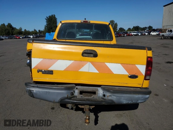 2002 Ford F-250 XL with VIN 1FTNX20L62EC53546, listed as a Copart auction lot 71931714 with 230,427 mi miles and Salvage title. Bid and sale history available at DreamBid. Image 6.