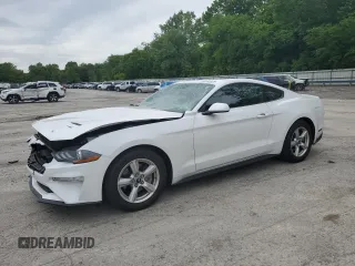 2018 Ford Mustang EcoBoost with VIN 1FA6P8TH8J5154746, listed as a Copart auction lot 58153325 with 54,779 mi miles and Salvage title. Bid and sale history available at DreamBid. Image 1.