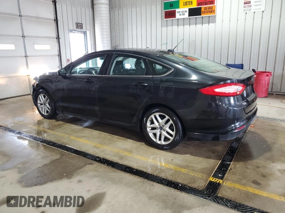 2013 Ford Fusion SE with VIN 3FA6P0H70DR294969, listed as a Copart auction lot 64250715 with 124,470 mi miles and Salvage title. Bid and sale history available at DreamBid. Image 2.