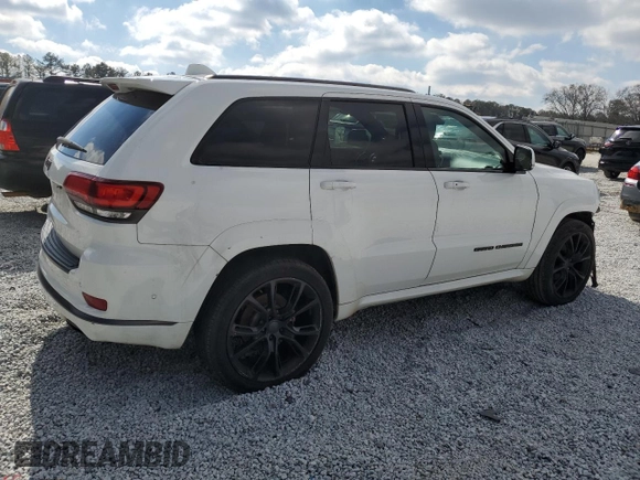 2018 Jeep Grand Cherokee High Altitude with VIN 1C4RJECG1JC142237, listed as a Copart auction lot 46145595 with 168,824 mi miles and Clean title. Bid and sale history available at DreamBid. Image 3.