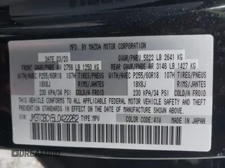 2020 Mazda CX-9 Touring with VIN JM3TCBCY5L0422262, listed as a IAAI auction lot 42456246 with 69,211 mi miles and . Bid and sale history available at DreamBid. Image 9.