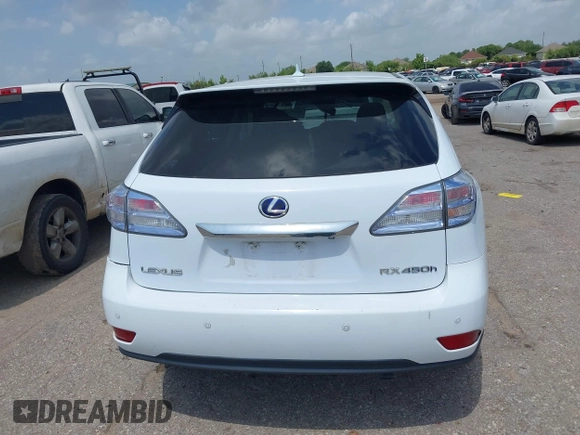 2010 Lexus RX 450h with VIN JTJZB1BA4A2000745, listed as a IAAI auction lot 42508799 with Not provided miles and . Bid and sale history available at DreamBid. Image 15.