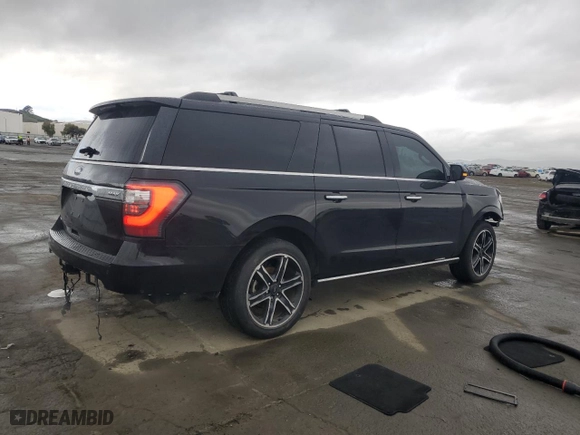 2020 Ford Expedition Max Limited with VIN 1FMJK2AT5LEA29211, listed as a Copart auction lot 45999495 with 60,599 mi miles and Salvage Title. Bid and sale history available at carsss.com. Image 3.