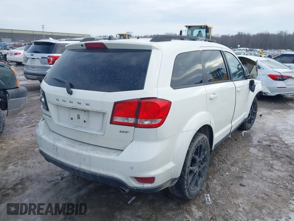 2017 Dodge Journey GT with VIN 3C4PDCEG4HT566591, listed as a IAAI auction lot 41644428 with Not Provided miles and . Bid and sale history available at DreamBid. Image 4.
