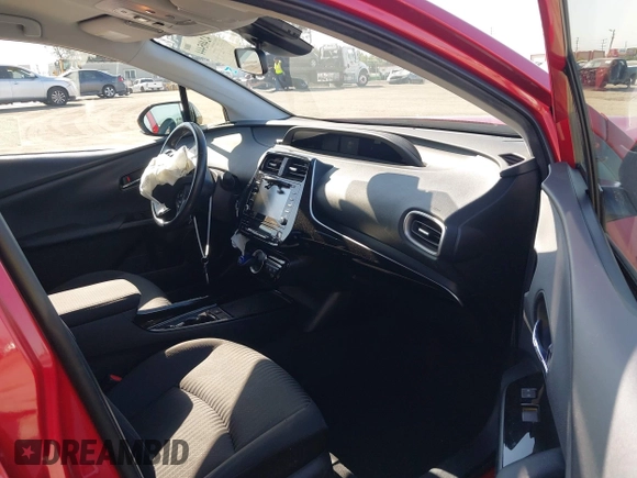 2020 Toyota Prius LE with VIN JTDKARFP8L3154280, listed as a IAAI auction lot 42405444 with 57,134 mi miles and . Bid and sale history available at DreamBid. Image 5.