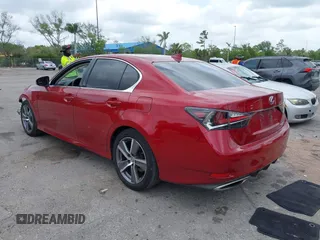 2016 Lexus GS 200t with VIN JTHBA1BLXGA001209, listed as a IAAI auction lot 41722402 with 108,761 mi miles and . Bid and sale history available at DreamBid. Image 3.
