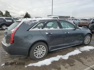2012 Cadillac CTS with VIN 1G6DG8E50C0146146, listed as a Copart auction lot 81667494 with 156,442 mi miles and Salvage Title. Bid and sale history available at DreamBid. Image 3.