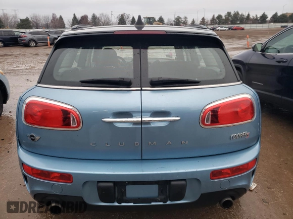 2017 MINI Clubman Cooper S with VIN WMWLU5C54H2E83465, listed as a Copart auction lot 84905344 with 41,918 mi miles and Salvage Title. Bid and sale history available at carsss.com. Image 6.