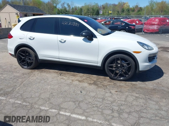 2013 Porsche Cayenne S with VIN WP1AB2A24DLA84837, listed as a IAAI auction lot 42130889 with 202,857 mi miles and . Bid and sale history available at DreamBid. Image 13.